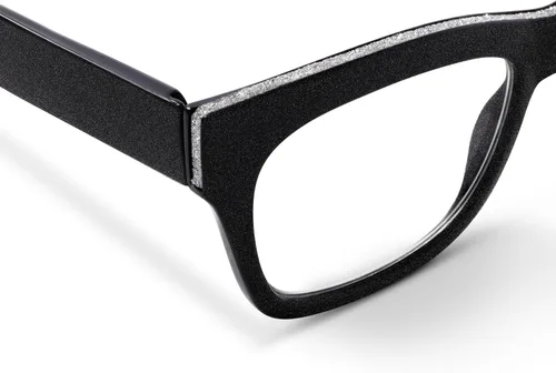 Vista 2 de Peepers womens Shine on Square Blue Light Blocking Reading Glasses