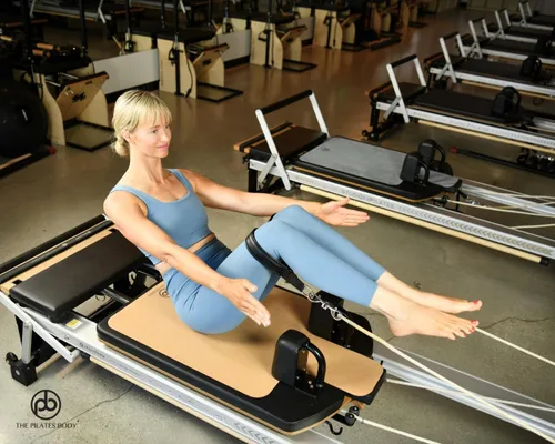 Vista 8 de Pilates Body Pilates Reformer Mat – Se adapta a Merrithew, Allegro, Cuerpo equilibrado, Aeropilates Pilates Reformers – Limpio, antideslizante