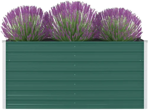 Vista 8 de Cama elevada de jardín, maceta elevada, maceta elevada, caja de jardín, macetero, maceta de hierbas, para patio trasero, patio para cultivar