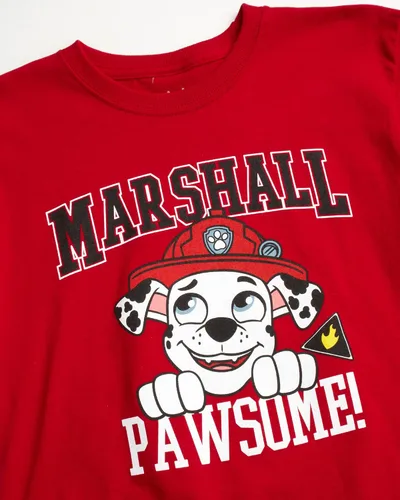 Vista 4 de Nickelodeon Camiseta de Paw Patrol para niños, paquete de 4 camisetas gráficas para niños y niñas, para niños pequeños (talla 2T-7)