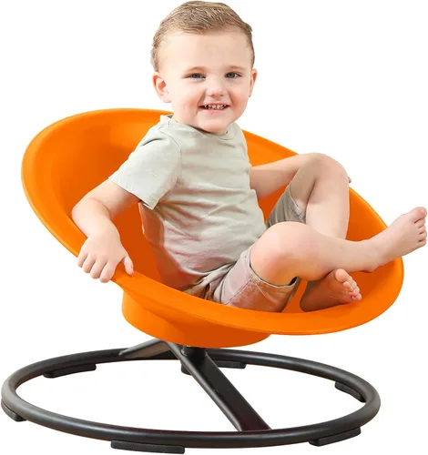 Vista 10 de Silla Giratoria para Niños Autistas, Juguetes de Sentarse y Girar para Autismo para Edad 3+, Silla Giratoria Sensorial que Mejora las Habilidades