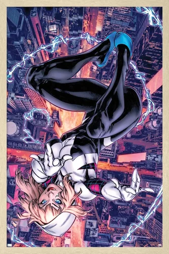 Vista 5 de Trends International Póster de pared de Marvel Comics Ghost Spider #1, 14.725 x 22.375 pulgadas, versión premium sin marco
