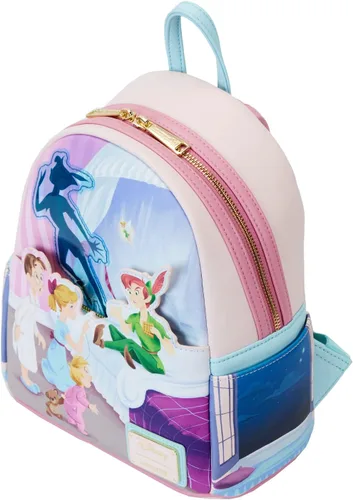 Vista 10 de Loungefly Disney Mini mochila Peter Pan Shadow, exclusiva de Tienda
