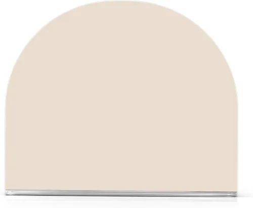 Vista 2 de Servilletero beige para mesa, dispensadores de servilletas de tejido acrílico, servilleteros de cóctel transparentes para encimeras, hotel