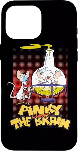 Vista 19 de Pinky and the Brain Lab Flask Case for iPhone 17
