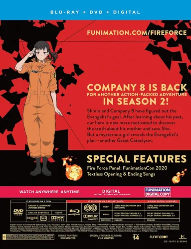Vista 2 de Fire Force - Season 2 Part 1
