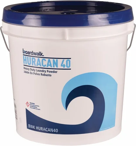 Vista 3 de Detergente para ropa en polvo Boardwalk HURACAN40 de pocas burbujas, 5 paquetes (40 libras)