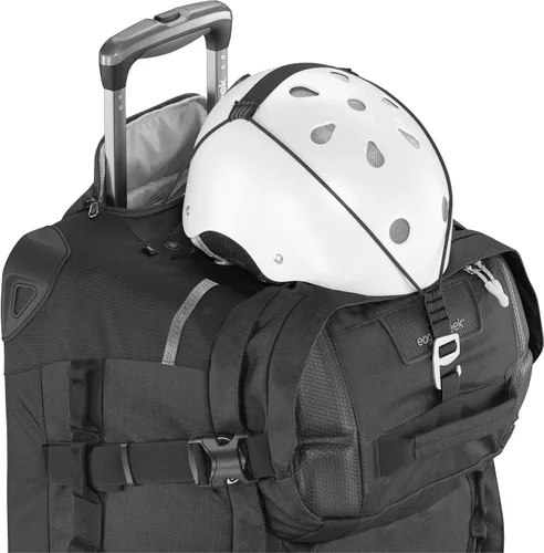 Vista 7 de eagle creek ORV - Bolsa de viaje ultra duradera para maletero de 2 ruedas con compartimento expandible para húmedoseco, soporte de equipo y red