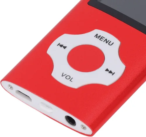 Vista 8 de Reproductor de MP3 de 32 GB, 180 mAh MP4 Player 5.0 Pantalla de 1.8 pulgadas para exteriores (rojo)