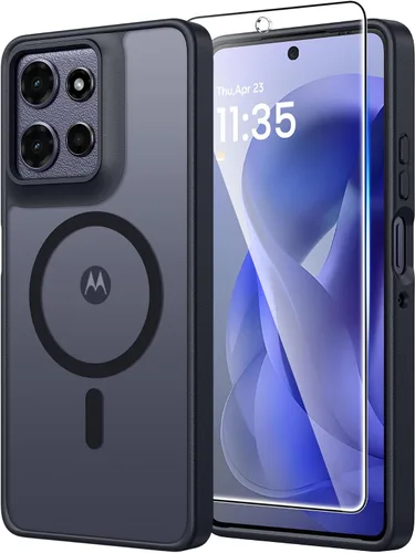Vista 311 de FNTCASE Funda para Motorola Moto-G Stylus-5G-2024: Cubierta protectora ligera de grado militar para teléfono celular, flexible, antiamarillamiento