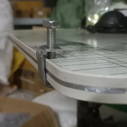 Vista 5 de 10 abrazaderas C de acero galvanizado, abrazaderas ajustables en U para montaje de vigas de banco de trabajo, mini herramientas de carpintería
