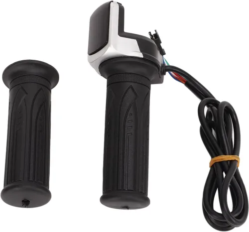 Vista 8 de Ebike Grips, manillar de bicicleta, empuñaduras de manillar de bicicleta, empuñadura de acelerador E Scooters, cómodo, impermeable, ajustable