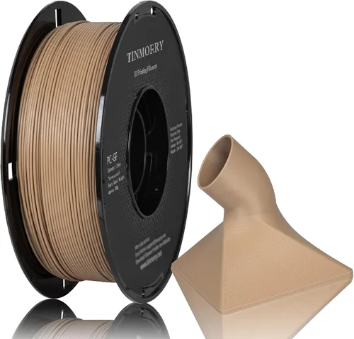 Vista 33 de TINMORRY PA6-CF - Filamento de nailon de fibra de bajo carbono de 0.07 in Pa6-cf-negro