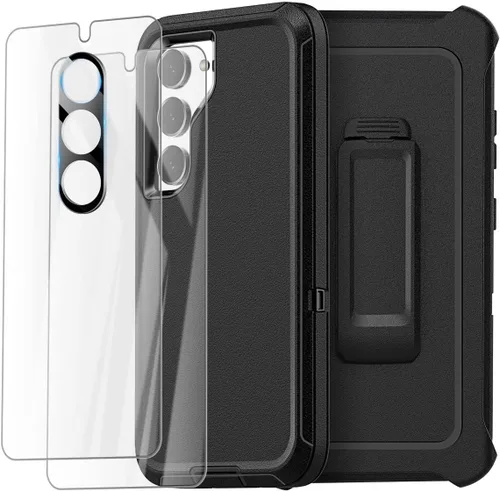 Vista 21 de AICase Funda para Samsung Galaxy S23 (6.1 pulgadas) con protector de pantalla, protección resistente de servicio pesado contra caídas, cuerpo