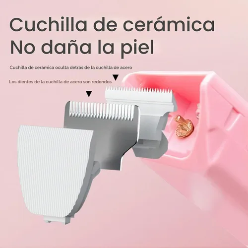 Vista 4 de Paquete de 3 cuchillas de repuesto profesionales para mascotas y gatos Ap005-3p-blades