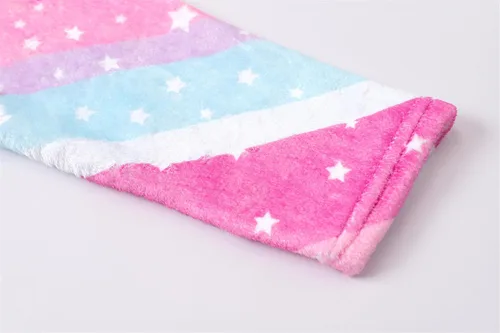 Vista 6 de SHUCHENG Bata de baño de forro polar con capucha para niñas, suave y mullida, para regalos, de 2 a 12 años