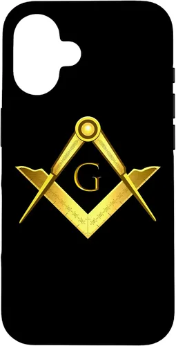 Vista 32 de Freemason Symbol Square & Compass Grand Lodge Masonic Case for iPhone 17