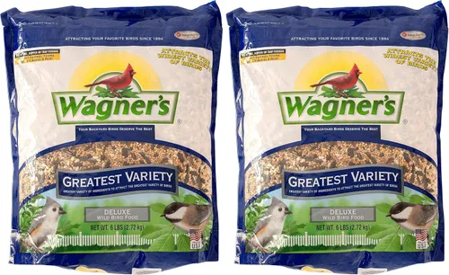 Vista 8 de Wagner's 62034 Mezcla de la variedad más grande de comida para pájaros salvajes, bolsa de 6 libras