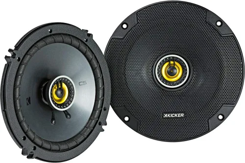 Vista 2 de KICKER 46CSC654 - Dos pares de altavoces coaxiales CS-Series CSC65 de 6.5 pulgadas (160mm), 4 ohmios (2 pares)