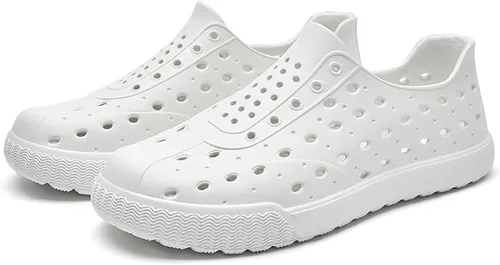 Vista 8 de Mens Garden Shoes for Women Breathable Slip-On Gardening Clogs Quick Dry Non-Slip Water Shoe Outdoor Beach Lightweight Sandals