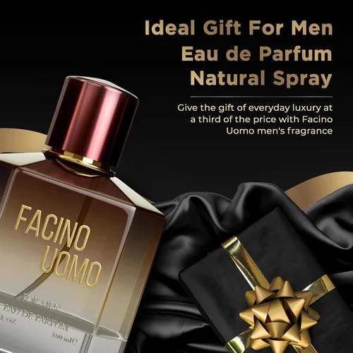 Vista 6 de Colonia para hombre – Inspirada en un perfume para hombre reconocido mundialmente – Notas de mar, pomelo, jazmín, ámbar gris – Fresco, sexy, audaz
