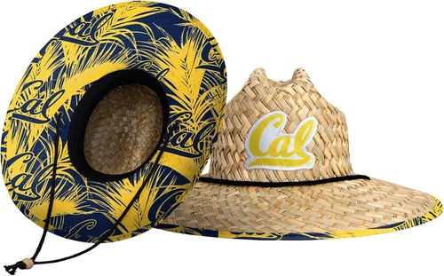 Vista 19 de FOCO - Sombrero de paja con logotipo de equipo universitario de NCAA y estampado floral para hombre
