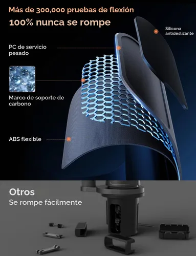 Vista 9 de TAZENI Soporte para tableta 3 en 1 para botella de coche, soporte para tableta de automóvil, soporte de tableta de aleación de aluminio resistente