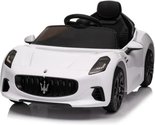 Vista 8 de Winado Maserati - Coche eléctrico con licencia de 12 V para niños pequeños Negro