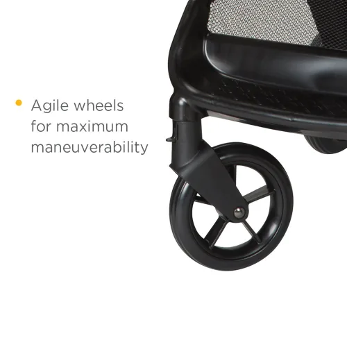 Vista 10 de Safety 1st Sistema de viaje Smooth Ride con cochecito y asiento de auto para bebés OnBoard FLX, combinación de recién nacido a niño pequeño, fácil