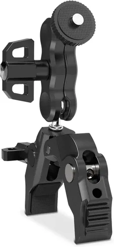 Vista 13 de NEEWER Super Clamp con Brazo Mágico de Cabeza Esférica Doble de 3", Zapata Fría, Roscas de 1/4", Adaptador de Montaje para Cámara de Teléfono/Acción