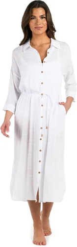 Vista 15 de La Blanca Vestido midi para cubrir el traje de baño para mujer