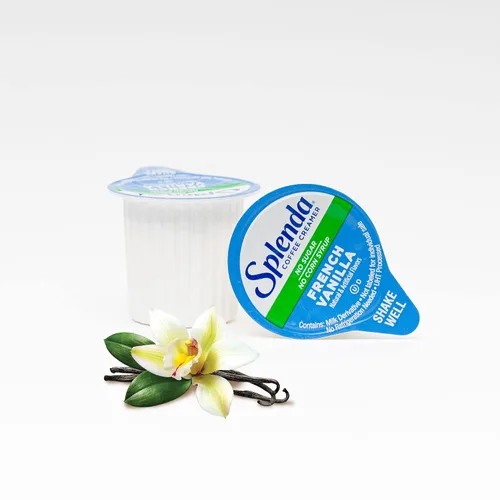Vista 3 de SPLENDA Tazas de crema de café bajas en calorías sin azúcar, vainilla francesa, 48