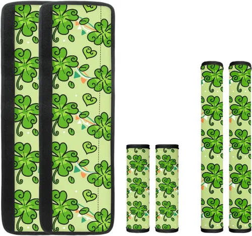 Vista 32 de 6 fundas para manija de puerta de refrigerador de Acción de Gracias, cubierta de manija de nevera de otoño, hoja de arce, protector de manija