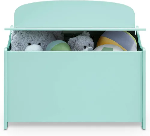 Vista 8 de Delta Children MySize Deluxe - Caja de juguetes, color menta