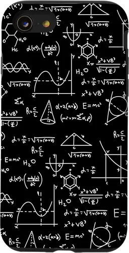 Vista 18 de Funda de regalo divertida para iPhone 16 con fórmula de matemáticas para profesor de matemáticas