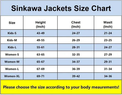 Vista 5 de Sinkawa Jackets Anime Outfits MoonCosplayCostumeForWomenGirls