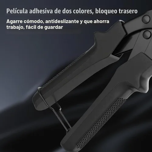 Vista 5 de Diyife® Perforadora de cuero, perforadora para cinturón resistente, kit de alicates giratorios con aguja de molienda extra, placas de perforación