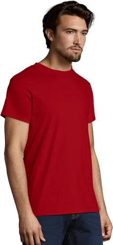 Vista 4 de Hanes playera Nano de algodón premium para hombre (paquete de 2 unidades)