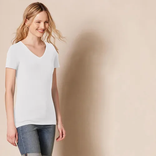 Vista 17 de Amazon Essentials Women's Regular-Fit Short-Sleeve Crewneck T-Shirt