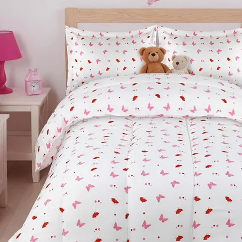 Vista 11 de Utopia Bedding - Juego de edredón de unicornio para todas las estaciones con 2 fundas de almohada, juego de cama de 3 piezas de microfibra cepillada