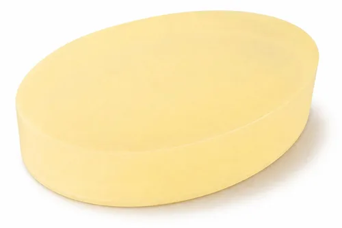 Vista 4 de Eclectic Lady Barra de jabón de champú de malvavisco tostado con aceite de argán puro, proteína de seda, proteína de miel y extractos de flor