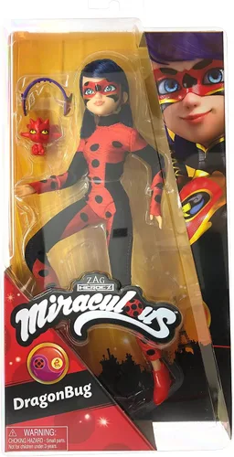 Vista 6 de Muñeca de moda de 26 cm de Dragon Bug de Miraculous Ladybug y Cat Noir
