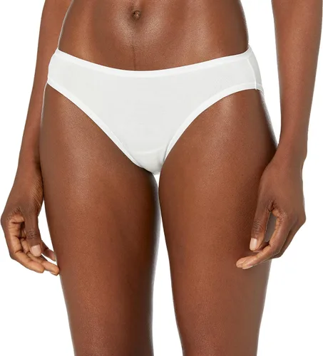 Vista 2 de Tienda Essentials - Calzones de algodón estilo bikini para mujer, paquete múltiple (disponibles en tallas extragrandes)