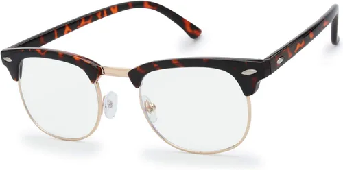 Vista 9 de The Fresh Gafas de bloqueo de luz azul, marco rectangular, anti rayos azules, gafas de juego de computadora para adolescentes, hombres y mujeres