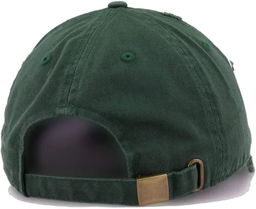 Vista 4 de The Rock Bull - Gorra de béisbol vintage bordada de algodón ajustable envejecida