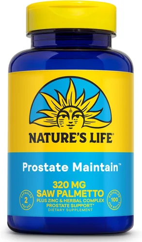 Vista 7 de Nature's Life Mantenimiento de la próstata - Suplemento de apoyo de próstata para la salud masculina - Saw Palmetto, complejo de hierbas Pygeum