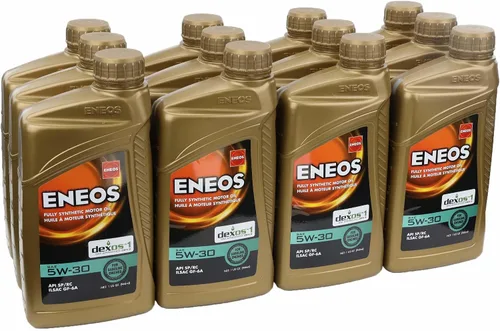Vista 7 de Eneos Aceite de motor sintético completo 3703-300, 1 cuarto de galón, 1 paquete