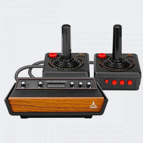Vista 2 de Atari 7A5-4CA-54B Flashback X Retro Console 110 juegos incorporados-2 controladores con cableado-HD HDMI-Plug n Play, Multi