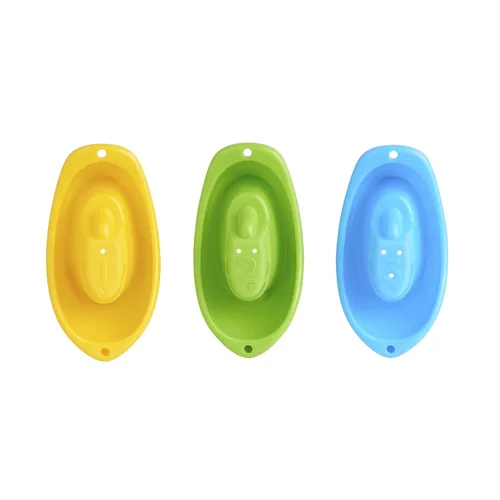 Vista 6 de Munchkin® Little Boat Train - Juguete de baño, divertido para bebés y niños pequeños, juego de 6 piezas