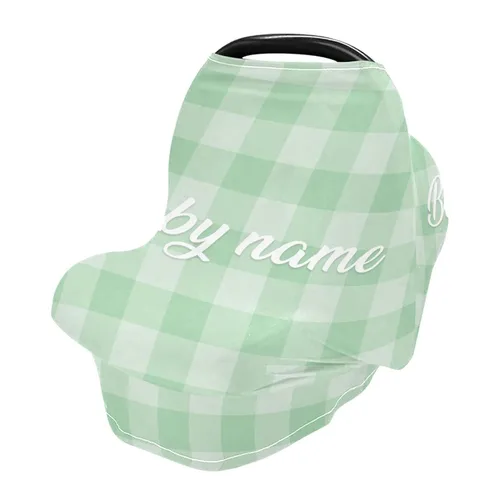 Vista 13 de Funda personalizada para asiento de automóvil de bebé para bebés, toldo de asiento de automóvil para niños, fundas de cochecito de lactancia